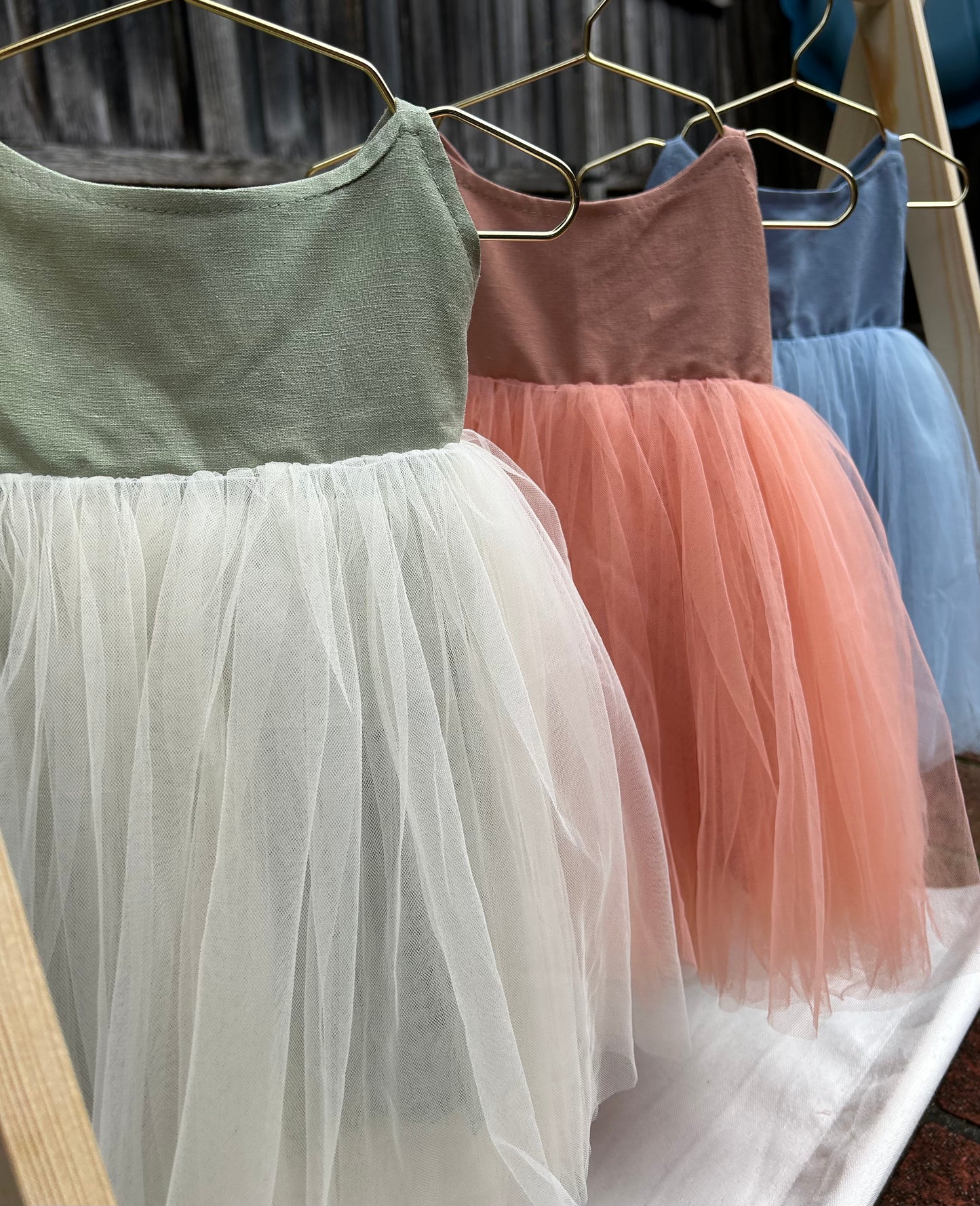 Elora Tutu Dress Green