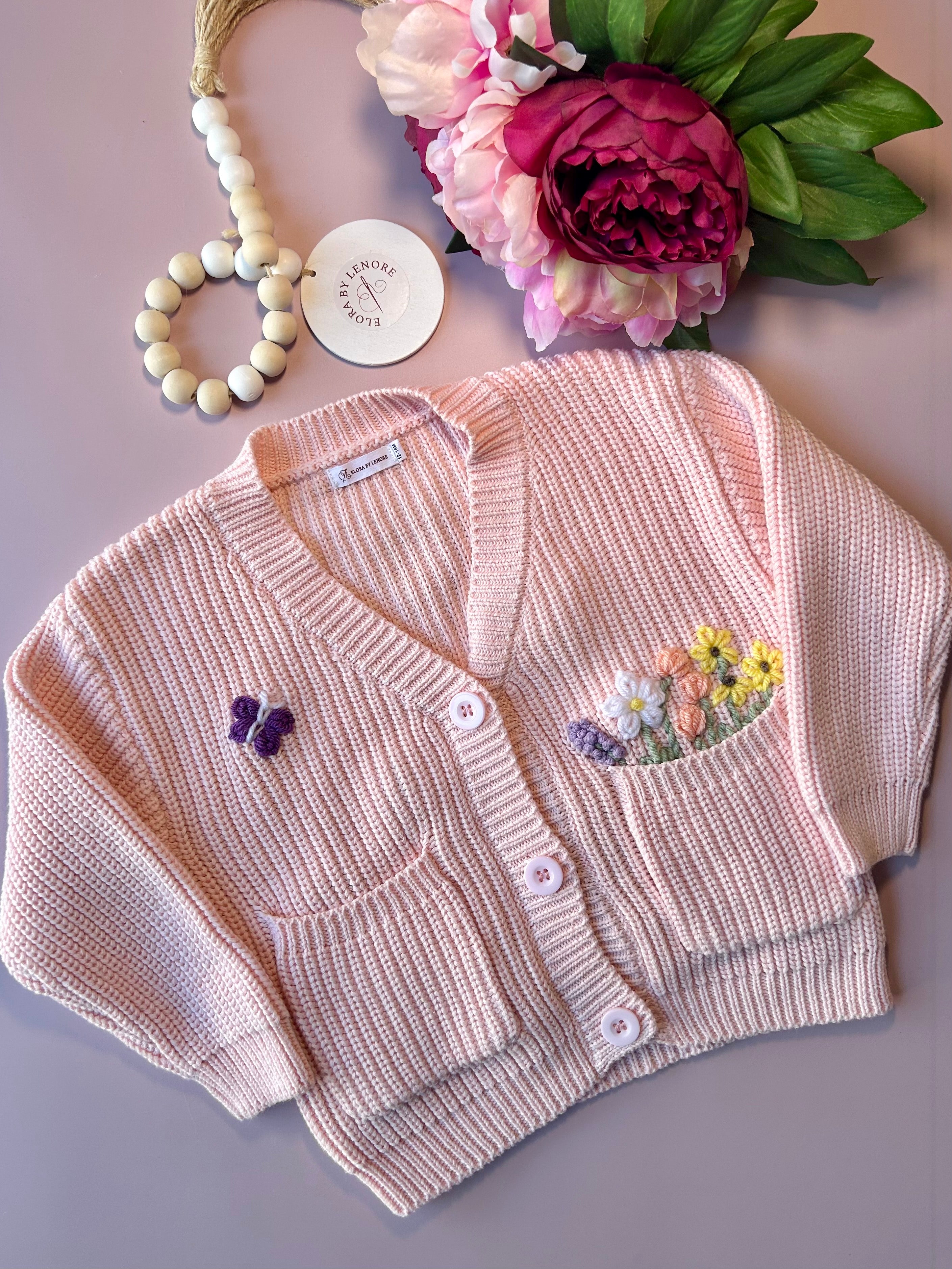 Fairy Garden - Cardigan Design2