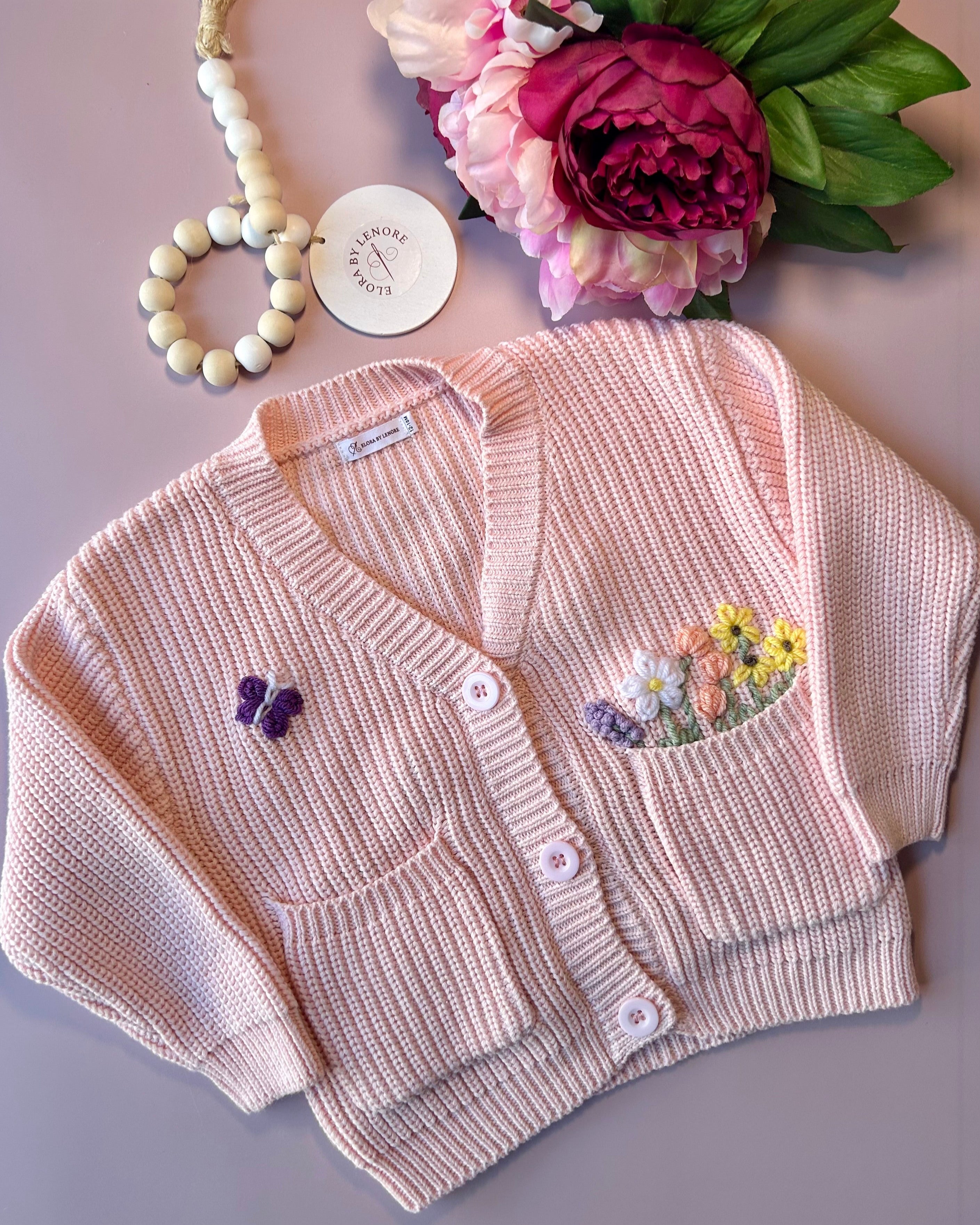 Fairy Garden - Cardigan Design2