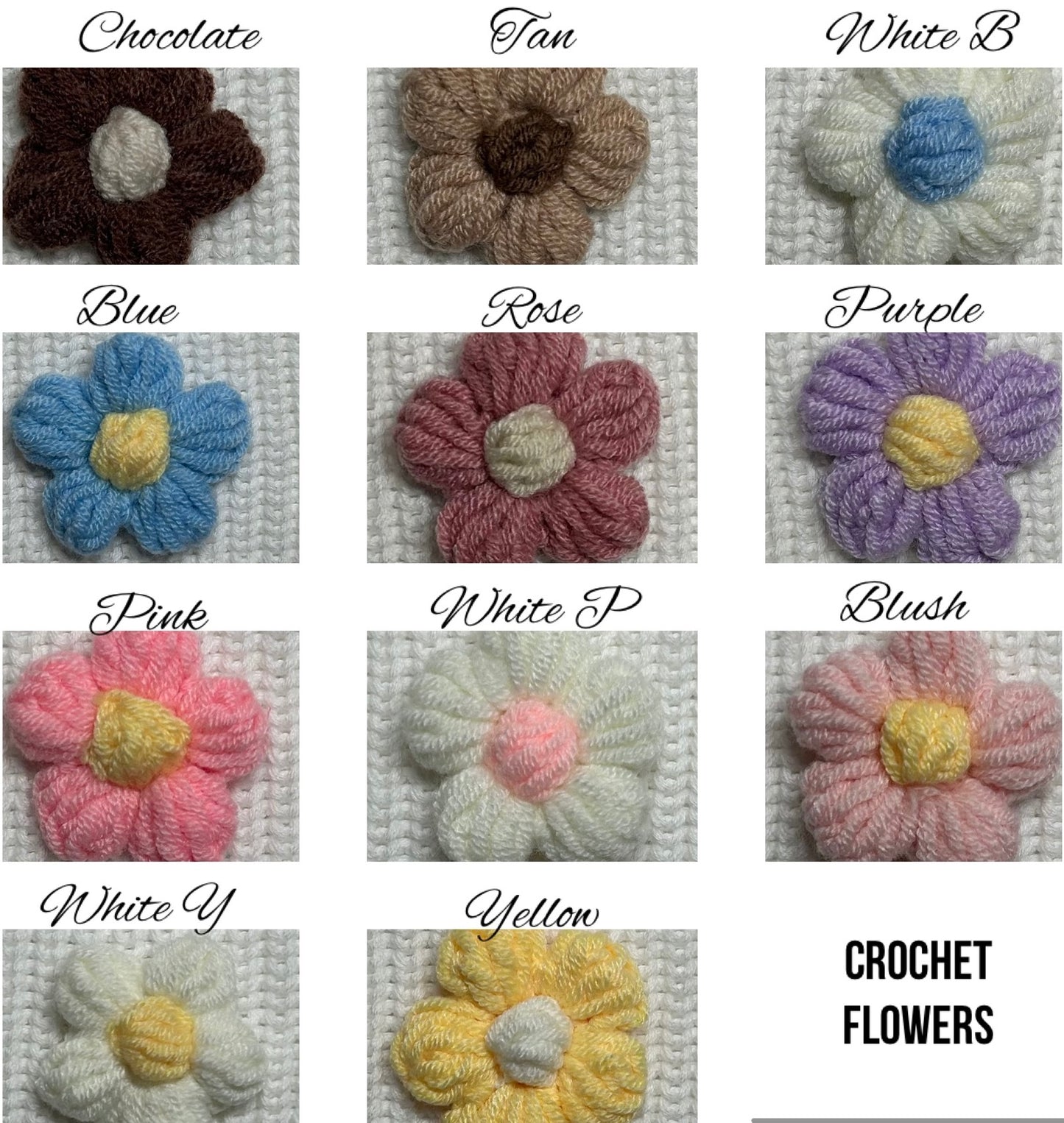 Crochet Flowers