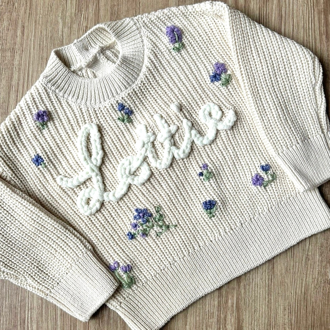 Lavender Haze Custom Knit Jumper