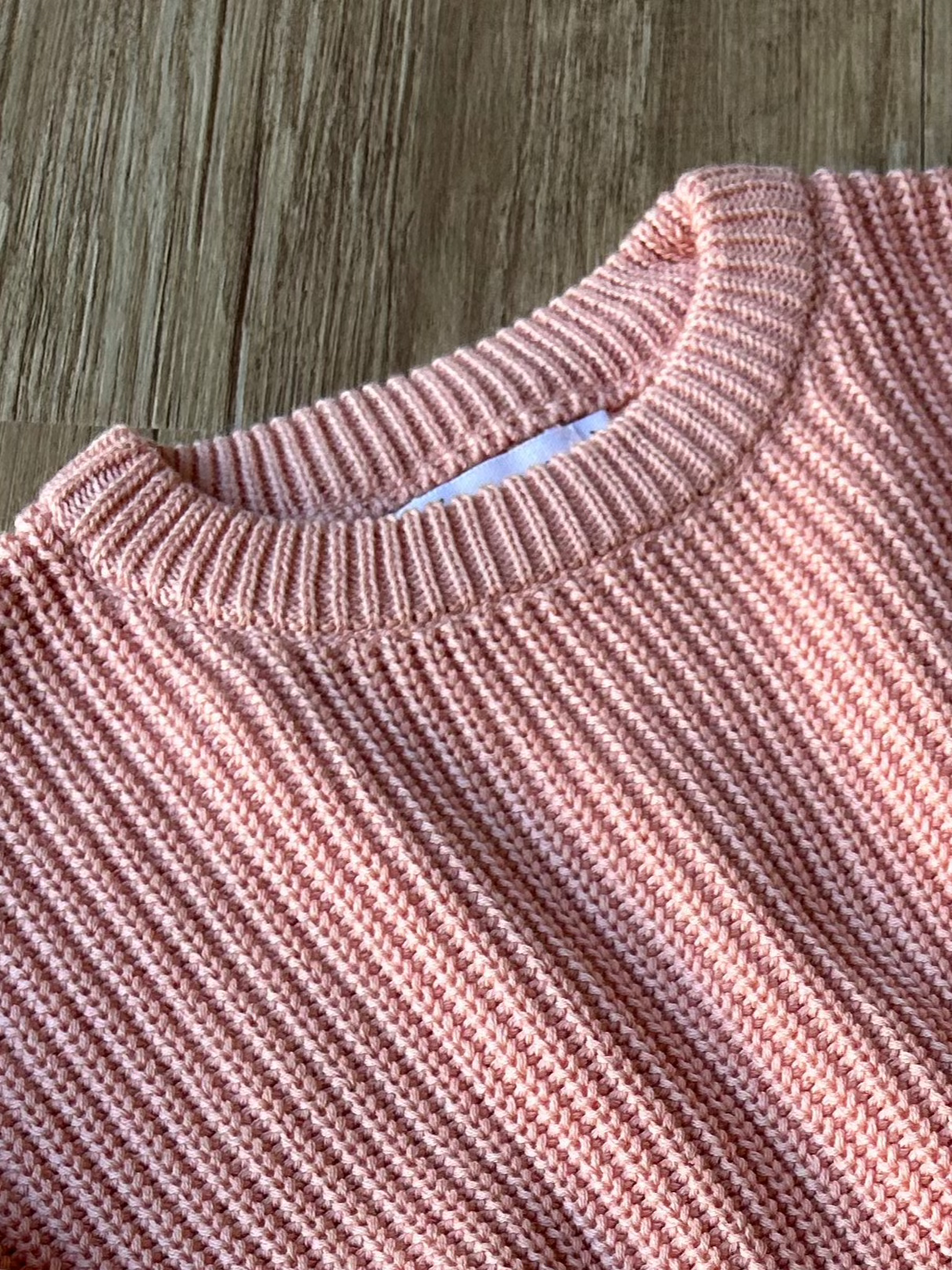 Peach Knit