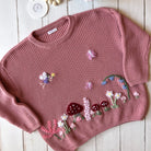 Fairy Garden Custom Knit Jumper