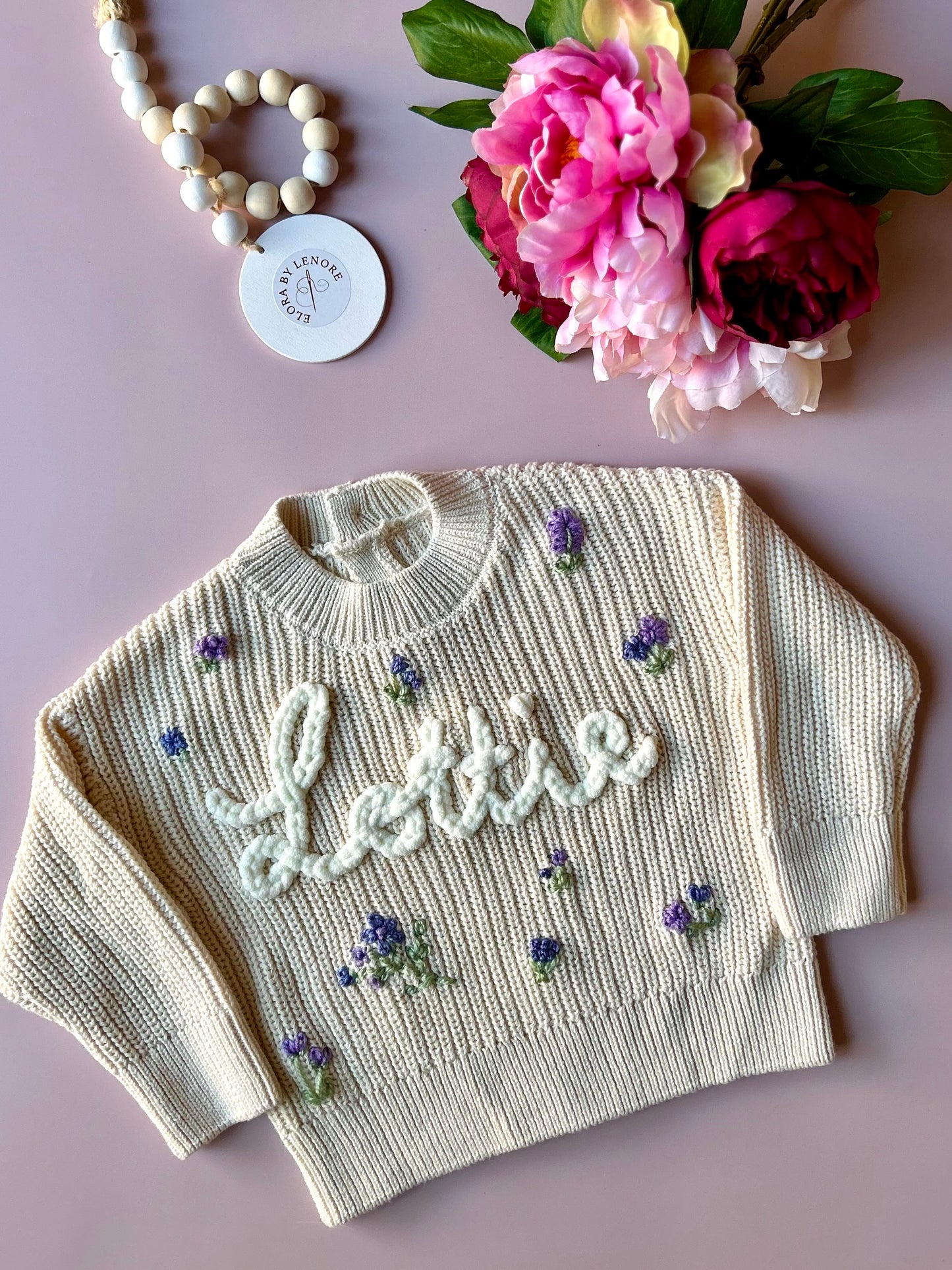 Lottie, Lavender Haze & Pearls, Oat, 12-18M