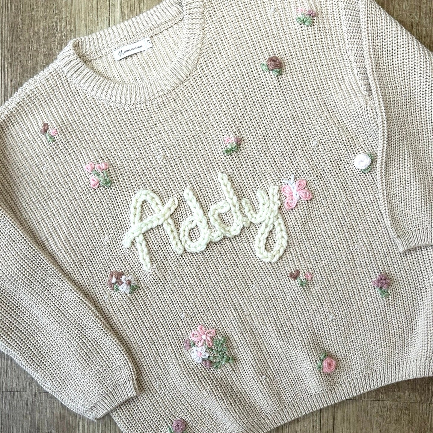 Strawberry Haze Custom Knit Jumper