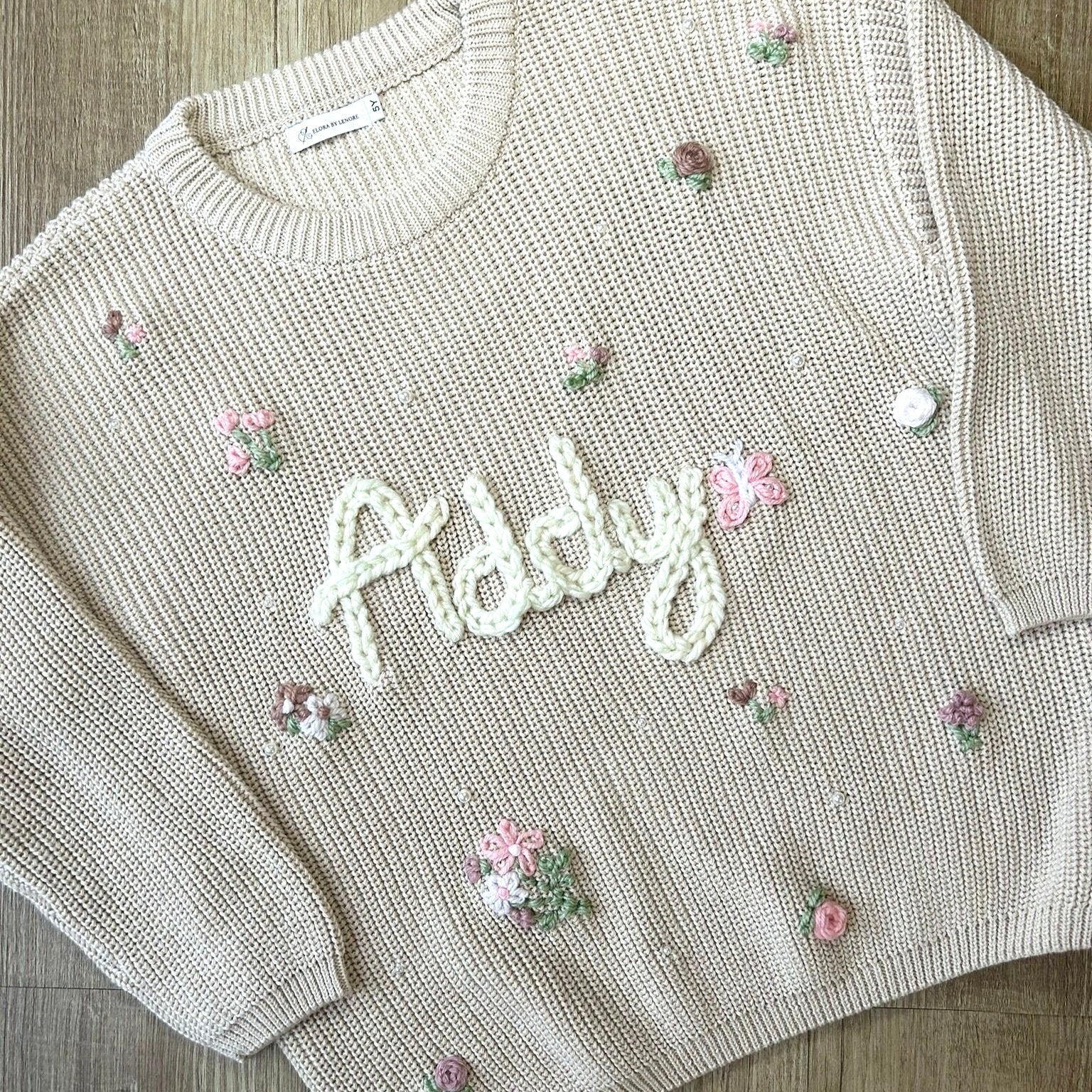 Strawberry Haze Custom Knit Jumper